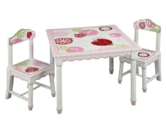 Hand Painted Table & Chairs