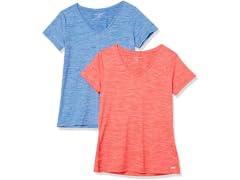 Amazon Essentials 2-Pack T-Shirt, Coral (XXL)