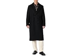 Amazon Essentials Mens Wool Blend Longline Coat