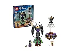 LEGO Disney Villains Maleficent and Cruella De Vil Dresses