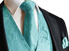 Men's Paisley Set - Turquoise