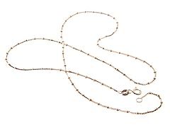 18kt Rose Gold Plated Box Chain