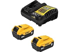 DEWALT DCB205-2c 20V MAX Lithium-Ion Battery 2pk
