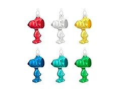 Hallmark Peanuts Snoopy Ornament 6Pk