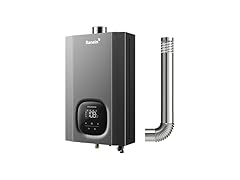 Ranein Natural Gas Tankless Water Heater, Indoor Max 4.3 GPM, 100,000 BTU Instant Hot Water Heater (Open Box)