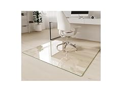 Koonmi 45" x 53" Upgraded Glass Chair Mat