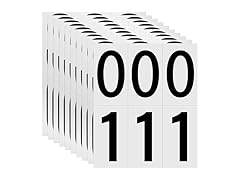 Adhesive Mailbox Numbers 3" 5pk 300pc