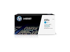 HP 655A Cyan Toner Cartridge, CF451A