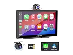9" Wireless CarPlay Screen w/ Dash Cam