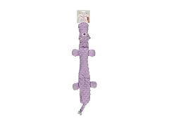 Cudlie Stuffless Plush Dog Toy- Hippo