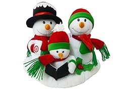 BZB Goods Musical & Motion Snowmen Plush Toy