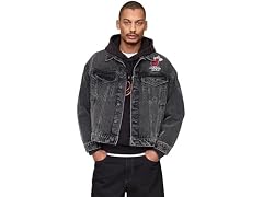 GAP Men (S) X NBA Team Jacket Miami Black Heat