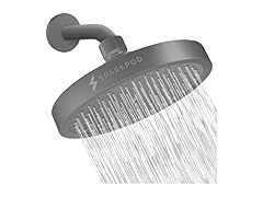 6" Round High Pressure Rain Shower Head