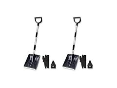 Zone Tech SN0028-2 3in1 Snow Brush Kit 2pk