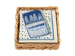 Karma, Woven Cocktail Napkin Holder Sardines