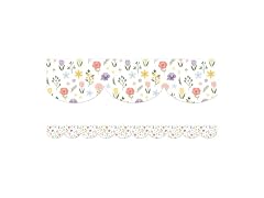 Teacher Created Resources Spring Garden Scalloped Trim