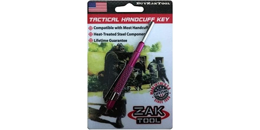 Zeck Key ZAK Tool Aluminum Pocket Key