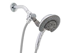 2-in-1 Shower System, Chrome
