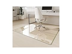 Koonmi 46" x 60" Upgraded Glass Chair Mat