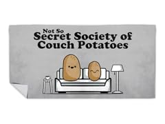 Indoor Potato Beach Towel