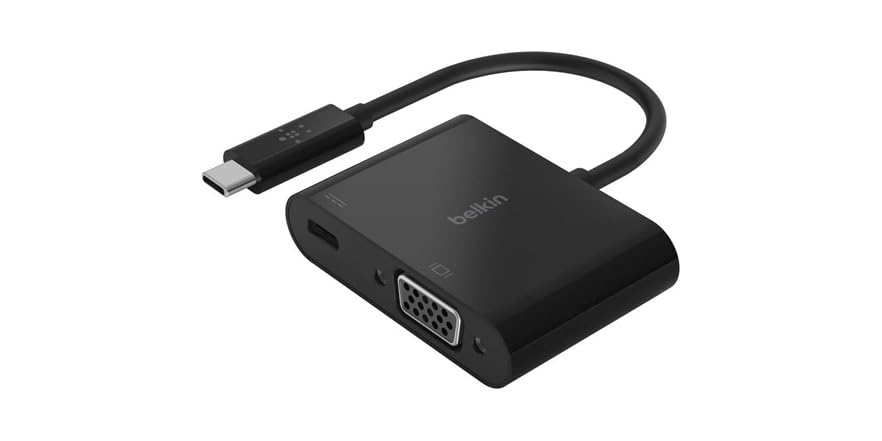 $7.01 | Belkin USB-C to VGA + Charge Adapter at Woot!