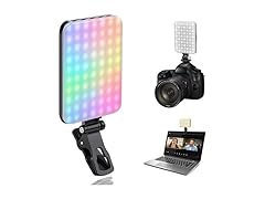 108 LED Video Light, 2500K-6500K RGB Selfie Light for iPhone-CRI 