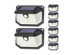 Brightever B0D7VZ86JN Solar Motion Wall Light 8-Pack