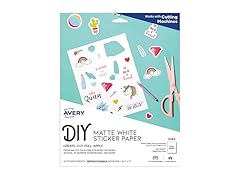Avery Printable Sticker Paper, 8.5" x 11