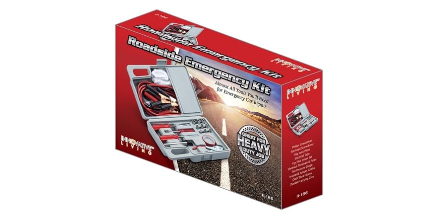 Toolkit Innova Innova 26-Piece Roadside Emergency Tool and Auto Kit