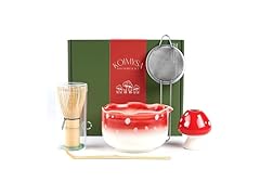 KOIMYSA Matcha Set With Mushroom Design