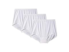 Bali (3X-Large) Skimp Skamp Brief 3-Pair White 3XL