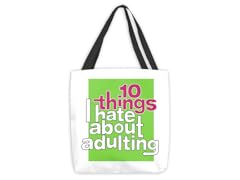 Just Whelmed Large Tote Bag