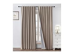 Zyvola 100% Blackout Curtains