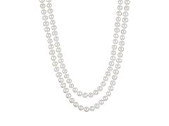 Endless White Pearl Necklace