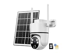 FANCYSEPT 4G LTE Cellular Solar Security Camera