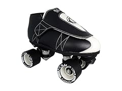 Tuxedo Quad Speed Roller Skates