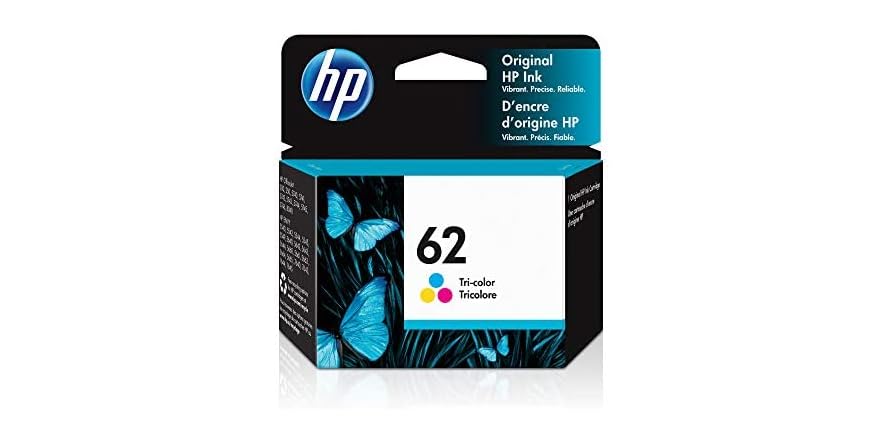 HP 62 Ink Cartridge Tri-Color