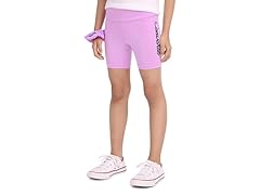 Converse Girls (6) Biker Short Scrunchie Pink