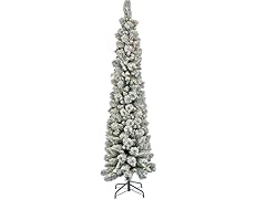 7' Snowy Methow Pencil 250 Warm LED