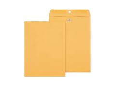 Staples 9 x 12 Kraft Clasp & Moistenable