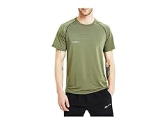 Dry Fit Athletic T-Shirt Army Green (XL)