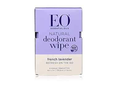 $1.99, Was $4.9336, 59% Off! EO Deodorant Lavender Wipes, 6 Count dealfomo