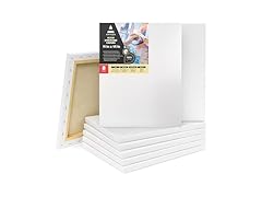 ARTEZA Premium Stretched Canvas, 11 x 14 Inch