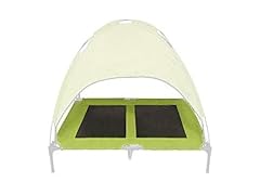 Midlee Dog Cot Replacement Bed Fabric- Green(Large)