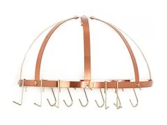 Copper Medium Gauge Half-Round Pot Rack