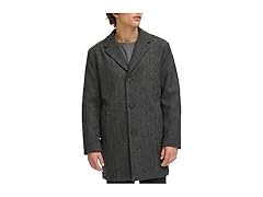 Dockers Men's Herringbone Wool Coat (M)