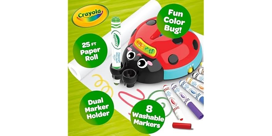 Crayola Musical Color Bug, Toddler Sensory Toy