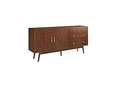 Walker Edison Mid-Century Modern Wood Kitchen Buffet