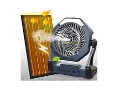 AUSIC Misting Solar Fan