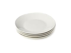 Linen Cream 11 Inch Stoneware Dinner Plates Set of 4 
